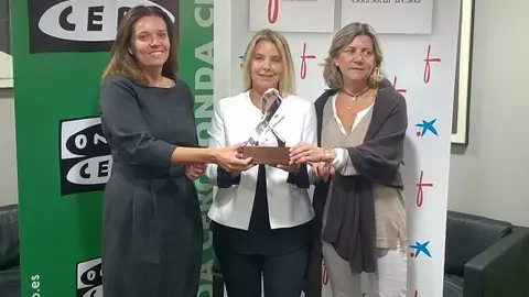 Premios Solidarios Onda Cero Navarra Ana Díaz Fontana, Idoia Altadill, Gemma Botín