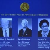 Campbell, Omura y Tu, Premio Nobel de Medicina