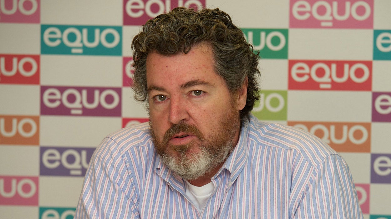 Juan López de Uralde: "Nuestros afiliados han decidido que acudamos a las generales con Podemos" Juan López de Uralde: "Nuestros afiliados han decidido que acudamos a las generales con Podemos"