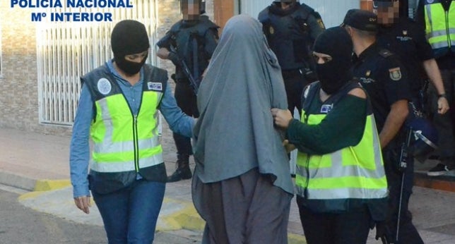 Los yihadistas detenidos en España pasarán disposición de la Audiencia Nacional el martes Los yihadistas detenidos en España pasarán disposición de la Audiencia Nacional el martes