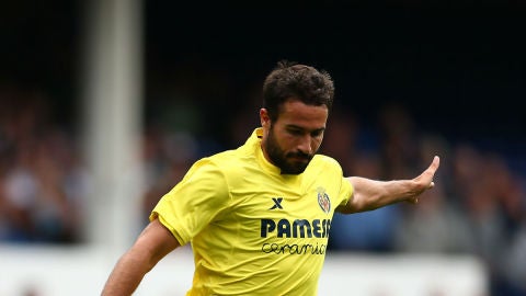 Mario Gaspar, en un partido del Villarreal