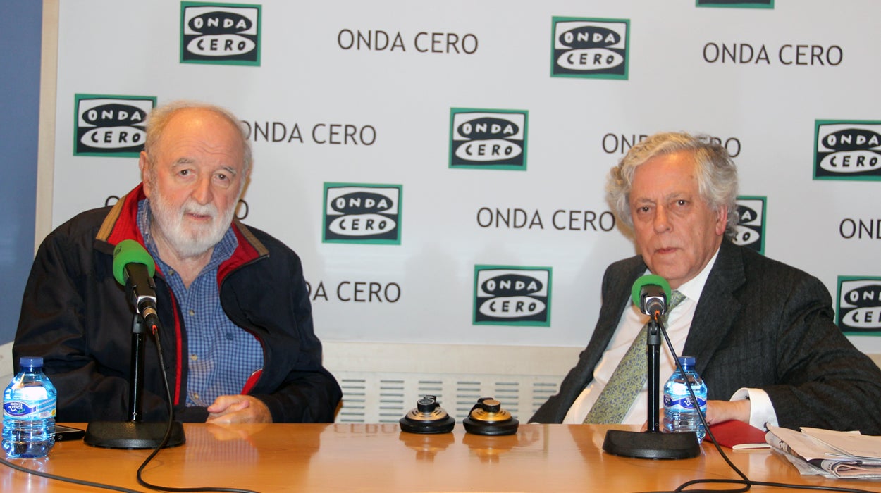 Miguel Ángel Aguilar destaca la carrera como periodista de Diego Carcedo: "El alma de reportero le ha acompañado absolutamente siempre"