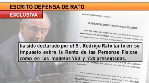 Escrito de defensa de Rato