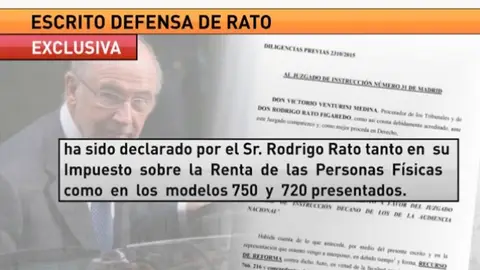 Escrito de defensa de Rato Escrito de defensa de Rato