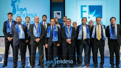 Un momento de la presentación de la Liga ACB para la temporada 2015-2016 Un momento de la presentación de la Liga ACB para la temporada 2015-2016