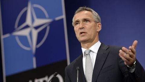 El secretario general de la OTAN, Jens Stoltenberg