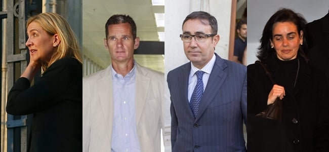 ¿Quiénes son los 18 acusados del caso Nóos? ¿Quiénes son los 18 acusados del caso Nóos?