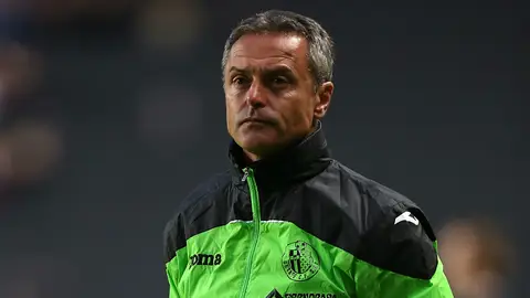 Fran Escribá, entrenador del Getafe Fran Escribá, entrenador del Getafe
