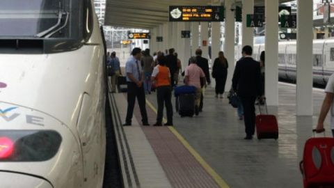 Pasajeros del AVE