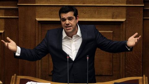 El presidente griego, Alexis Tsipras