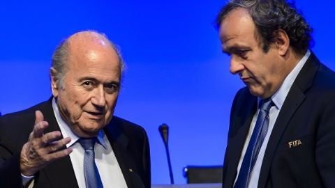 Blatter y Platini