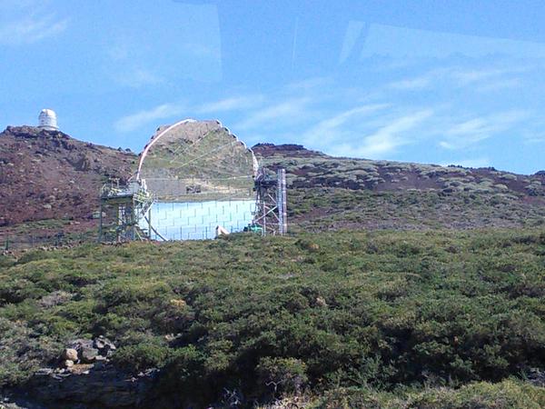 La Brújula de la ciencia: Telescopio de rayos gamma en El Roque de los Muchachos La Brújula de la ciencia: Telescopio de rayos gamma en El Roque de los Muchachos