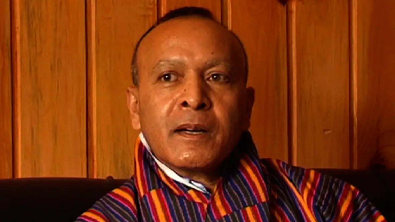 Thakur Powdyel, divulgador del concepto Felicidad Nacional Bruta Thakur Powdyel, divulgador del concepto Felicidad Nacional Bruta