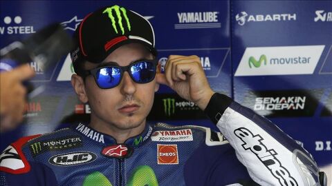 Jorge Lorenzo, piloto de Yamaha