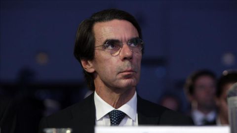 El expresidente Jos&eacute; Mar&iacute;a Aznar