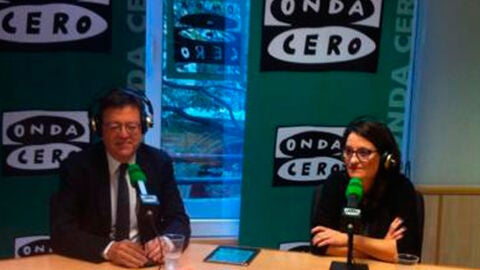 Ximo Puig y M&oacute;nica Oltra en M&aacute;s de uno