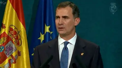 Rey Felipe VI en los Premios Princesa de Aasturias Rey Felipe VI en los Premios Princesa de Aasturias