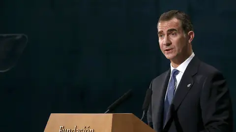 El Rey Felipe VI durante su discurso en los Premios Princesa de Asturias 2015 El Rey Felipe VI durante su discurso en los Premios Princesa de Asturias 2015