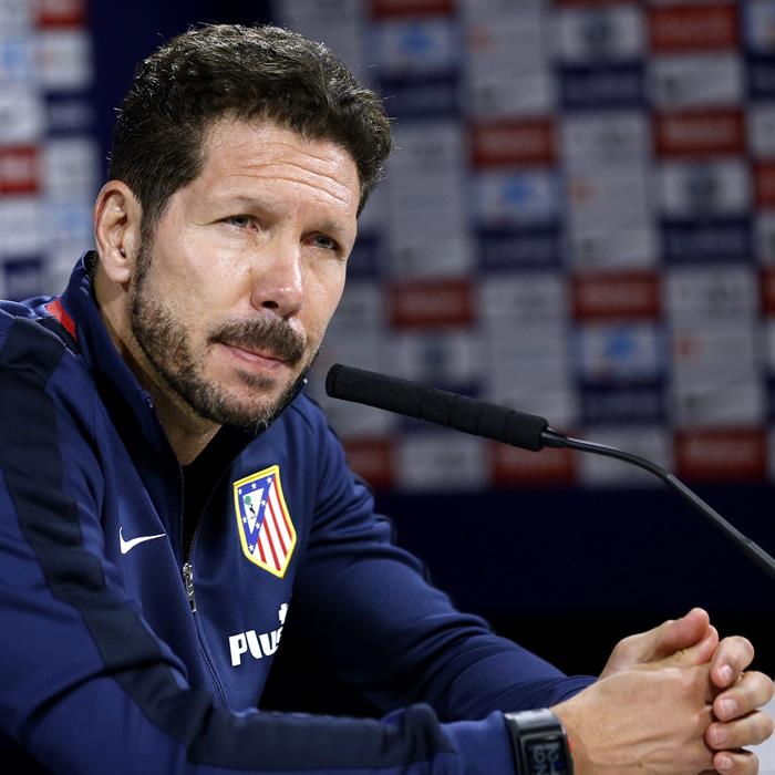 Simeone planea repetir ante el Deportivo el once que ganó al Valencia Simeone planea repetir ante el Deportivo el once que ganó al Valencia