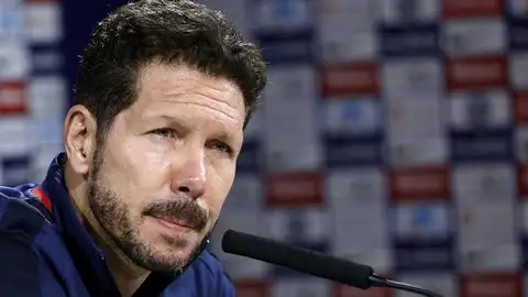 Diego Pablo Simeone, en rueda de prensa Diego Pablo Simeone, en rueda de prensa