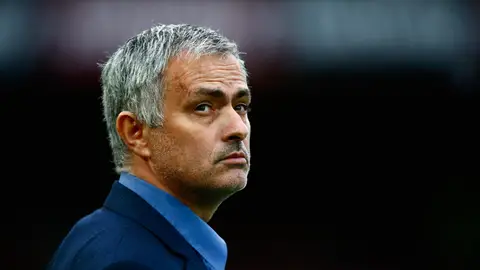 José Mourinho, en el partido frente al West Ham José Mourinho, en el partido frente al West Ham