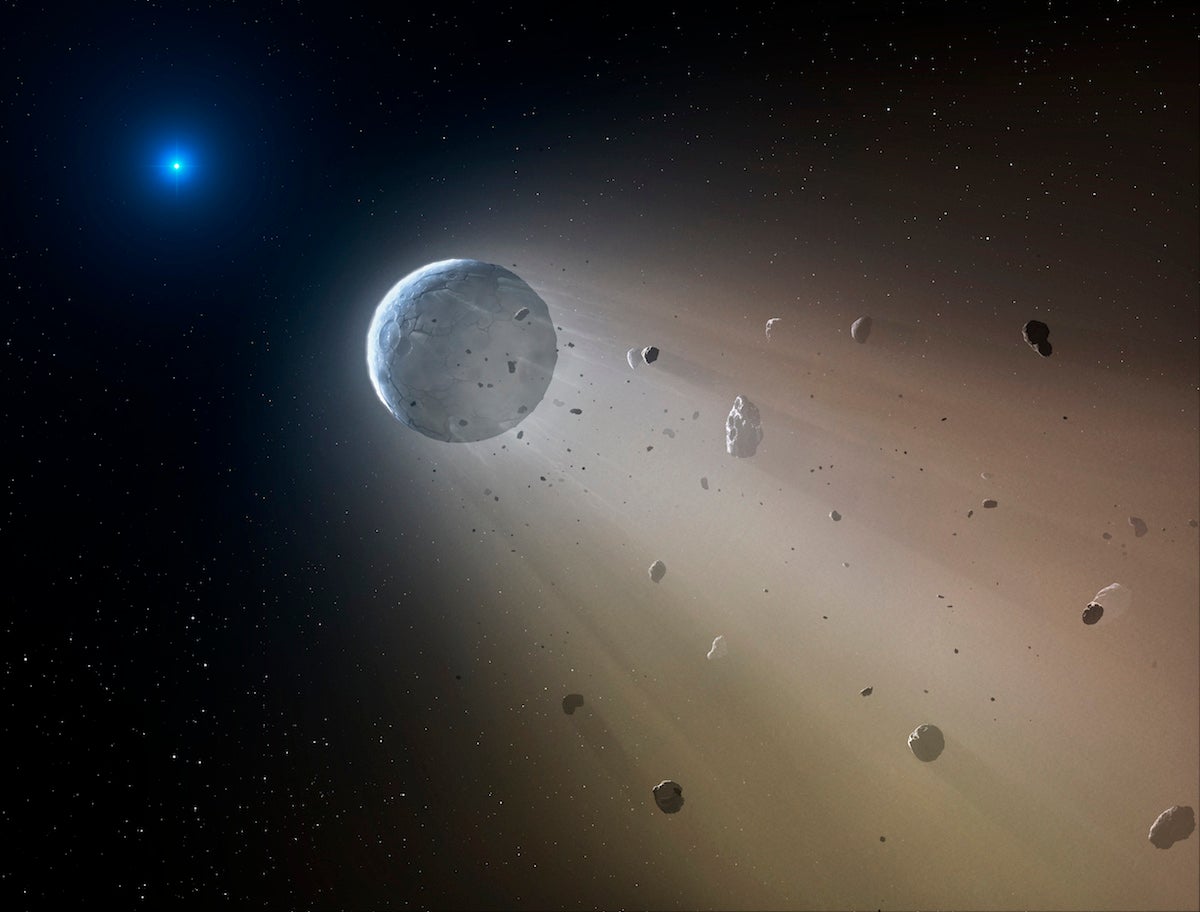 Eureka: La desintegración de una exotierra Eureka: La desintegración de una exotierra