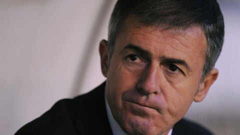 Lucas Alcaraz, durante un partido con el Levante