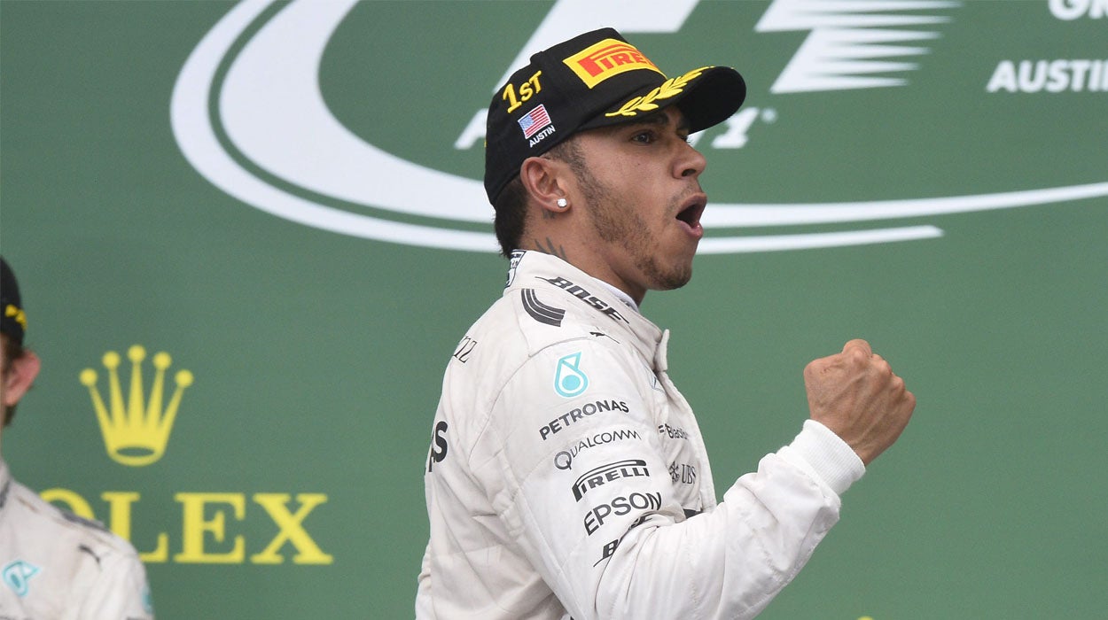 Hamilton conquista el Mundial al ganar en EEUU con Sainz séptimo y Alonso undécimo Hamilton conquista el Mundial al ganar en EEUU con Sainz séptimo y Alonso undécimo