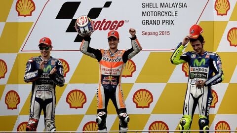 Pedrosa gana en Malasia