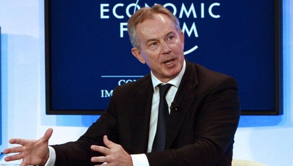 El ex primer ministro británico Tony Blair 