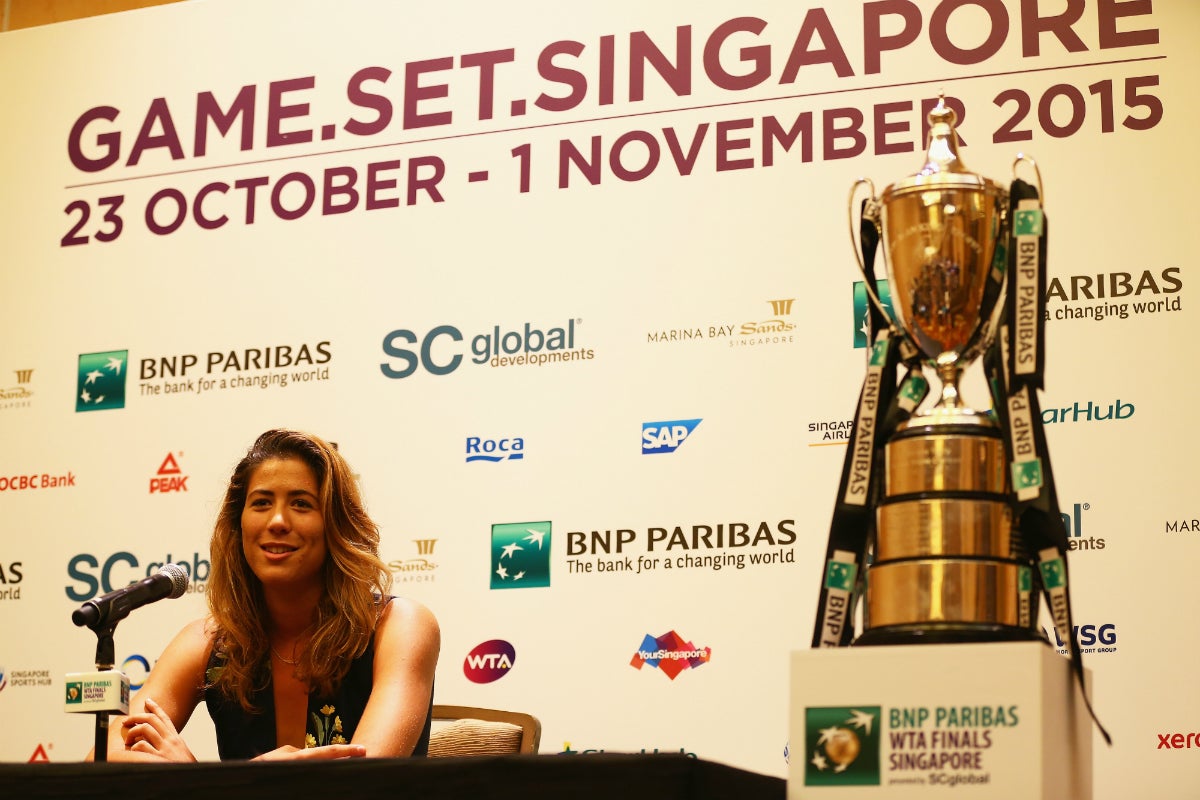 Garbiñe Muguruza supera a Sharapova y se mete entre las tres mejores tenistas del mundo Garbiñe Muguruza supera a Sharapova y se mete entre las tres mejores tenistas del mundo