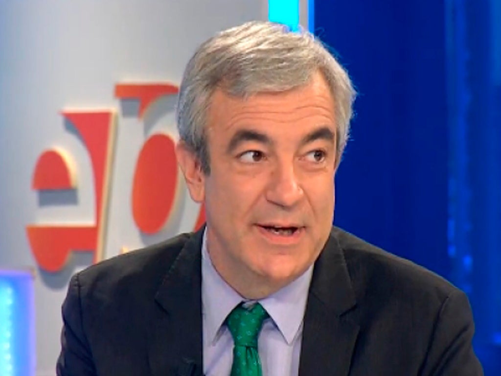 Garicano: "Nuestra propuesta es que Sanidad y Educación se financien vía impuestos" Garicano: "Nuestra propuesta es que Sanidad y Educación se financien vía impuestos"