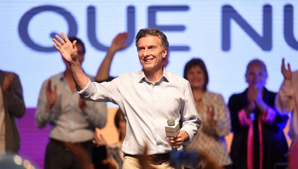 El candidato Macri.