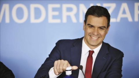 El secretario general del PSOE, Pedro S&aacute;nchez