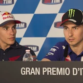 Marc Márquez y Jorge Lorenzo Marc Márquez y Jorge Lorenzo
