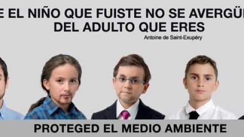 Imagen de la campa&ntilde;a de Greenpeace