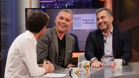 Juan Ramón Lucas y Carlos Alsina en El Hormiguero Juan Ramón Lucas y Carlos Alsina en El Hormiguero