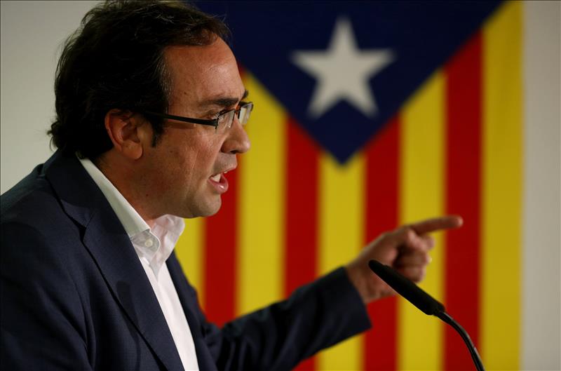 Josep Rull: "Admito que la independencia de Cataluña no cabe en la Constitución" Josep Rull: "Admito que la independencia de Cataluña no cabe en la Constitución"