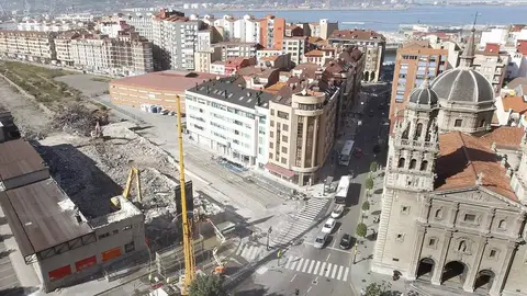 Plan de vías de Gijón