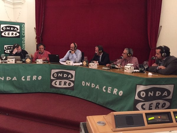 La tertulia con Antonio Silván y Juan Martínez Majo La tertulia con Antonio Silván y Juan Martínez Majo