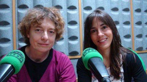 Leyre Abadia y Carmen Losa