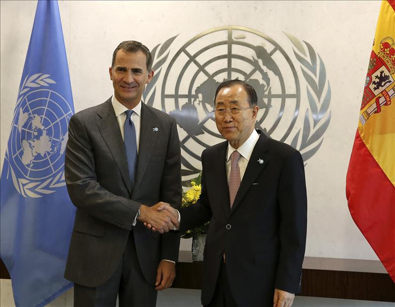 El Rey y Rajoy conmemorarán junto a Ban Ki-moon los 60 años de España en la ONU El Rey y Rajoy conmemorarán junto a Ban Ki-moon los 60 años de España en la ONU