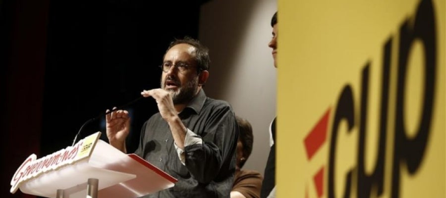 Antonio Baños, líder de la CUP Antonio Baños, líder de la CUP