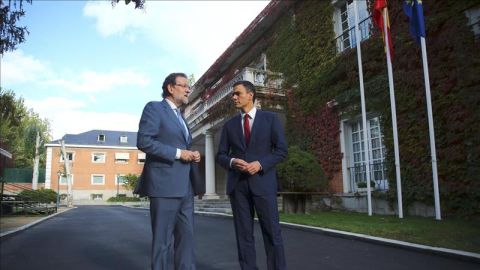  Mariano Rajoy y Pedro S&aacute;nchez