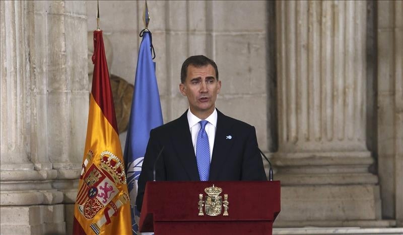 El Rey pide a Europa que sea fiel a su tradición de "acogida" con refugiados El Rey pide a Europa que sea fiel a su tradición de "acogida" con refugiados