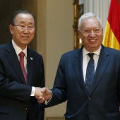 Ban Ki-Moon con Margallo