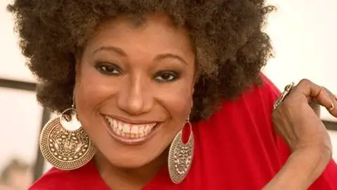 La cantante Bonnie Pointer La cantante Bonnie Pointer