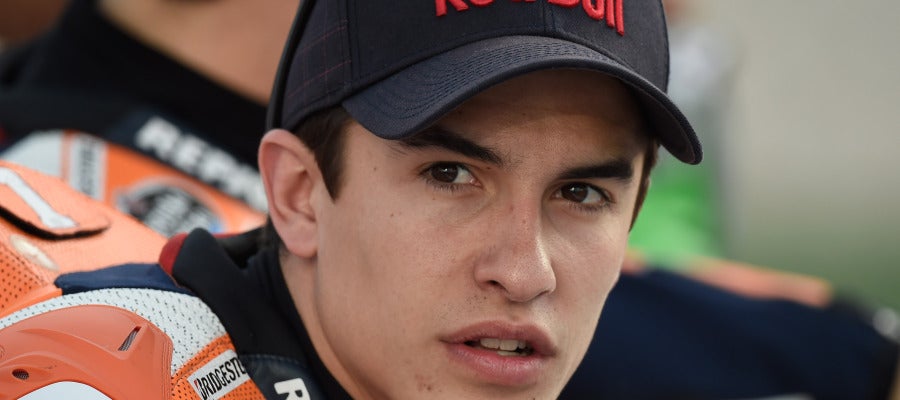 Marc Márquez, pensativo Marc Márquez, pensativo