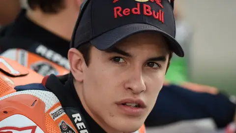 Marc Márquez, pensativo Marc Márquez, pensativo