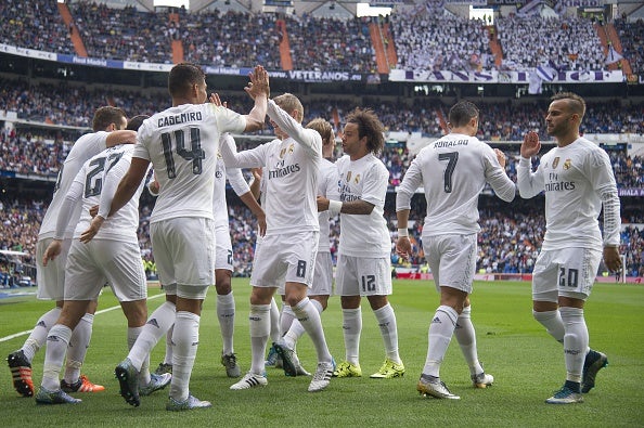 Real Madrid 3-1 Las Palmas. El Real Madrid vence sin sobresaltos a Las Palmas Real Madrid 3-1 Las Palmas. El Real Madrid vence sin sobresaltos a Las Palmas
